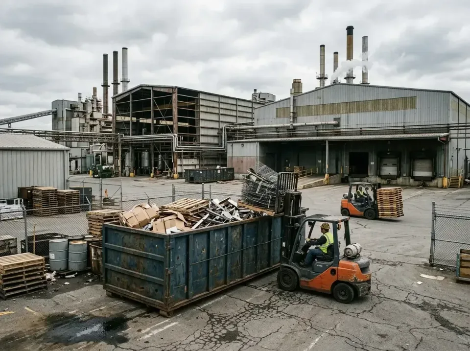 industrial-factory-scrap-conta-003 — frequently asked questions, Cheap Roll-off Dumpster Rentals in Escanaba, MI